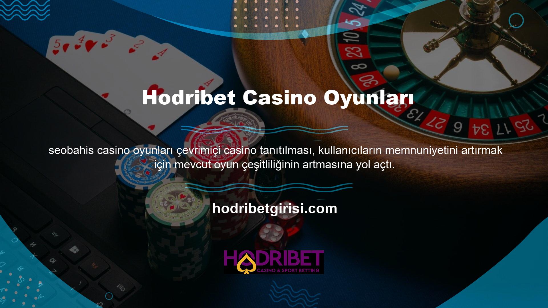 Hodribet Affiliate web sitesi, slotlar, bingo ve canlı casino oyunları dahil olmak üzere çeşitli oyun seçenekleri sunar